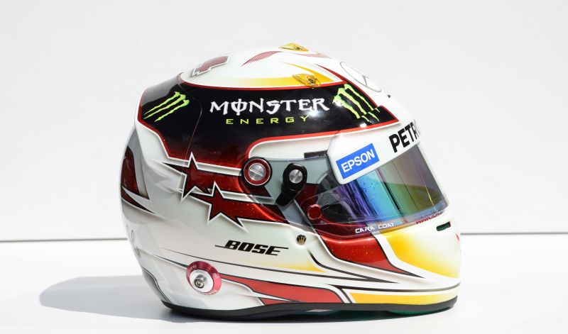 Lewis hamilton hot sale 2014 helmet