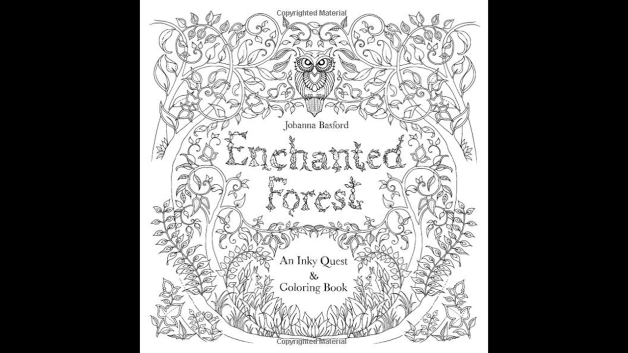 Illustrator Johanna Basford's second book, "<a href="http://www.amazon.co.uk/Enchanted-Forest-Inky-Quest-Colouring/dp/1780674872/ref=pd_sim_b_1?ie=UTF8&refRID=1VVBHG6Z0VPHHZMCPC6J" target="_blank" target="_blank">Enchanted Forest</a>," also made the bestseller lists.