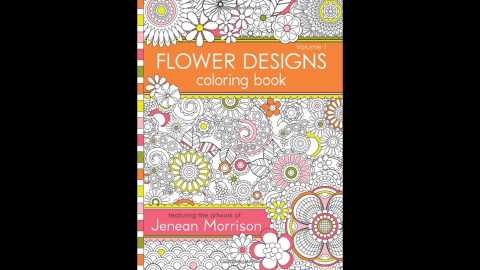 Intricate designs are a hallmark of adult coloring books. "<a href="http://www.amazon.com/Flower-Designs-Coloring-Book-1/dp/0615983987/ref=sr_1_1?s=books&ie=UTF8&qid=1429573277&sr=1-1&keywords=Flower+Designs+Coloring+Book+%28Volume+1%29" target="_blank" target="_blank">Flower Designs Coloring Book (Volume 1)</a>" by Jenean Morrison offers painstakingly detailed floral designs to fill in.<br /> 