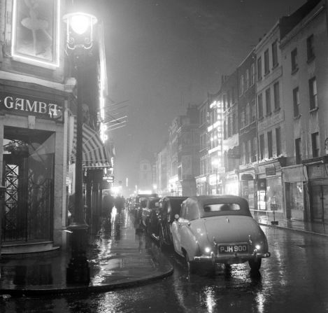 Frith Street in Soho, London, in 1955, at a time when the capital's rival gangs are battling for control of race-course betting.