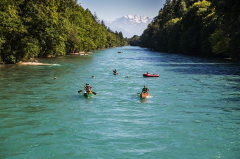 <strong>Switzerland</strong> is the happiest country in the world, according to the latest World Happiness Report. What could be happier than a trip to the capital city of Bern for a spring or summer paddle down the River Aare?