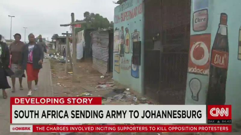 South Africa Experiencing A Rise In Xenophobic Violence Cnn 