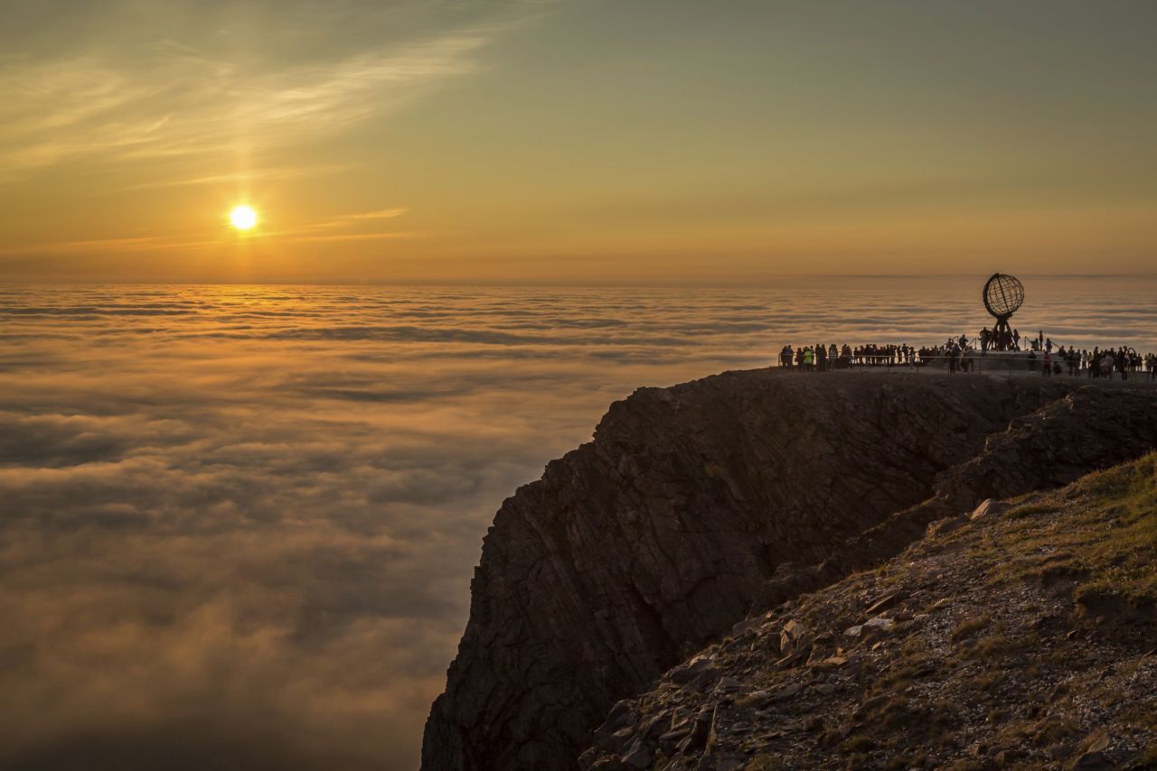 <strong>Norway</strong> is the fourth-happiest country in the world, and the country's North Cape is considered by many to be the best place to view the midnight sun. During the summer months, the sun never sets above the Arctic Circle. 