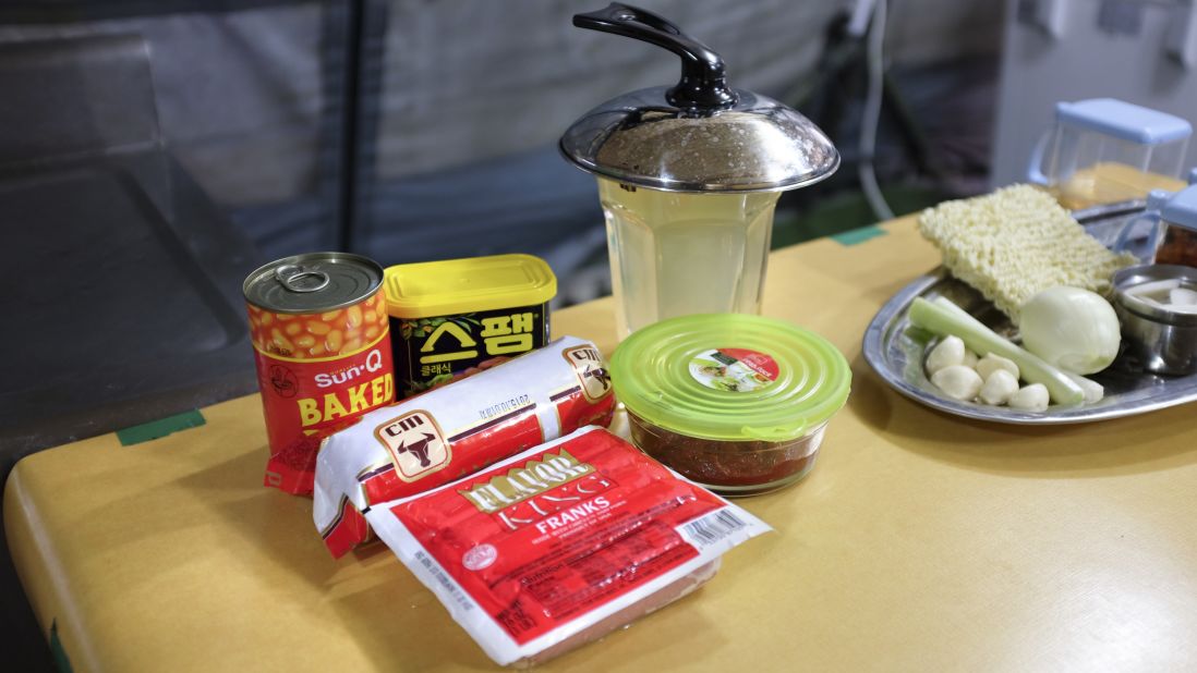 Mmm, canned meat: Korean cooks got inventive with the ingredients given to them by the American armed forces.