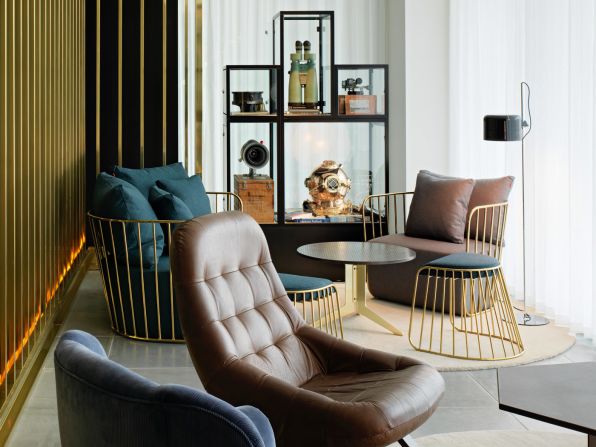 CN Traveler says this London hotel overlooking the Thames combines American flair with British whimsy. It's named as a Design Star.