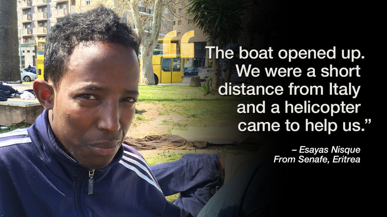 italy migrants esayas nique quote