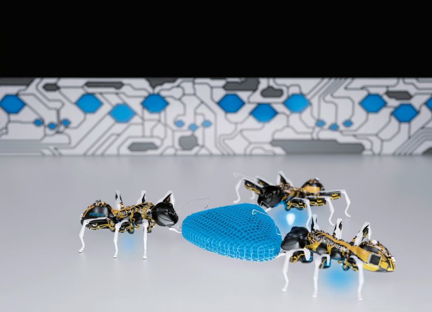 Festo, another German manufacturer, invests heavily in <a href="http://edition.cnn.com/2015/05/06/tech/mci-bionic-insects/">biomimicry</a>: one if its latest creations is a set of robotic ants.