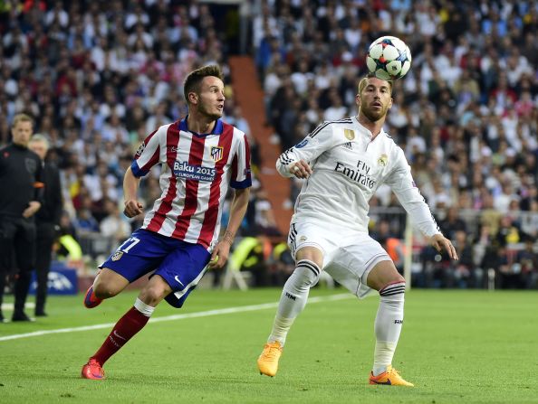 Sergio Ramos was pushed into midfield for Real in place of the injured Luka Modric. Real was also without Karim Benzema and Gareth Bale with both men nursing injuries.