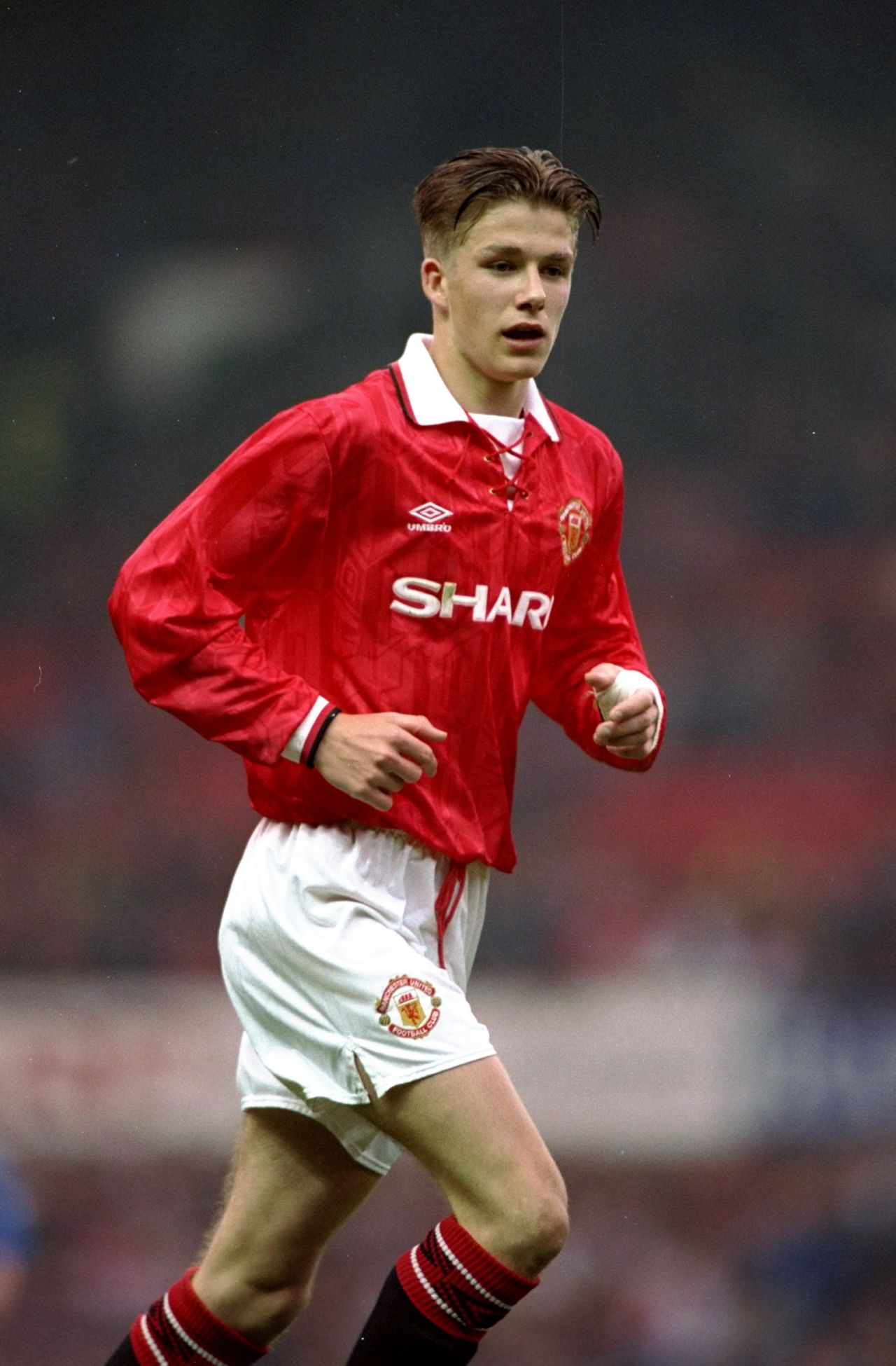 When he started out as a youth player at Manchester United, there was little indication Beckham would be a fashion icon around the world. 