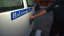 Baltimore police van exterior Lead pkg 04 22