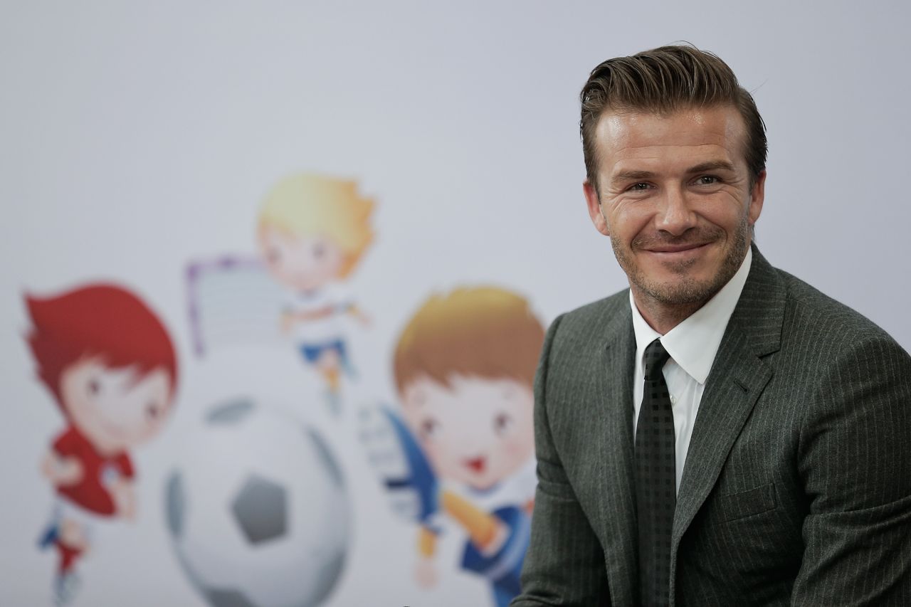 Beckham now promotes a niche single-grain whiskey and is the face of the Las Vegas Sands chain, which runs casinos in Singapore and Macau among its resort ventures.