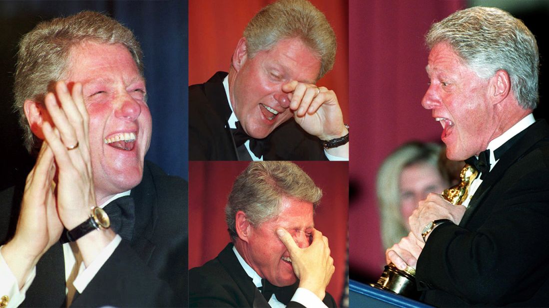 At a monumental farewell speech at the dinner in 2000, it was time for President Bill Clinton to put on a show himself that many would remember. "Now, I know lately I haven't done a very good job at creating controversy, and I'm sorry for that. You all have so much less to report," Clinton said. He then proceeded to show a short film of how he was coming to terms with leaving the White House: solemnly wandering around the White House alone, making origami paper designs, trimming the hedges of the White House lawn and with everyone gone, including Hillary, taking calls and messages intended for his staff.