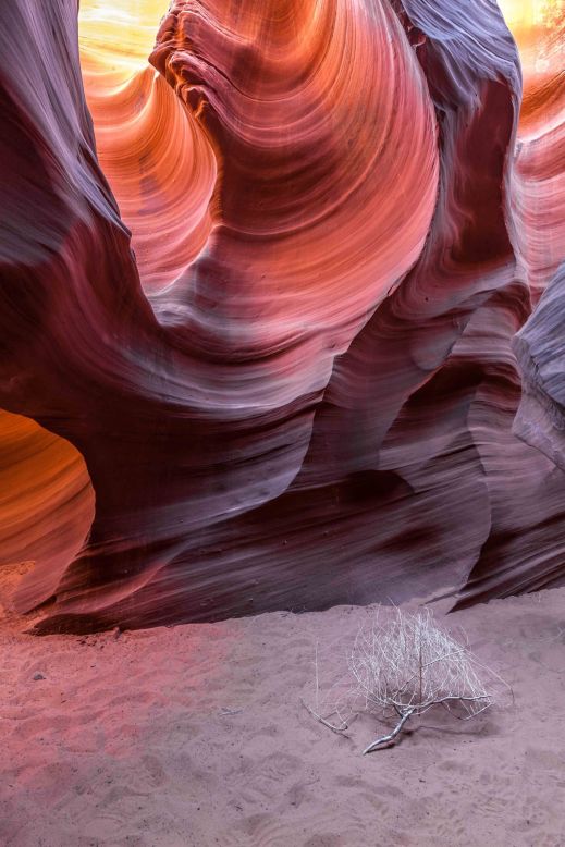 Instead of touring only the famed Upper Antelope Canyon, also consider Lower Antelope Canyon, where there are fewer people and you have more photographic freedom. Even better, take a tour through nearby Rattlesnake Canyon (pictured) and you'll most likely be part of the only small group in the whole canyon.