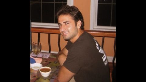 Amir Hekmati is shown in a photo provided by his family.