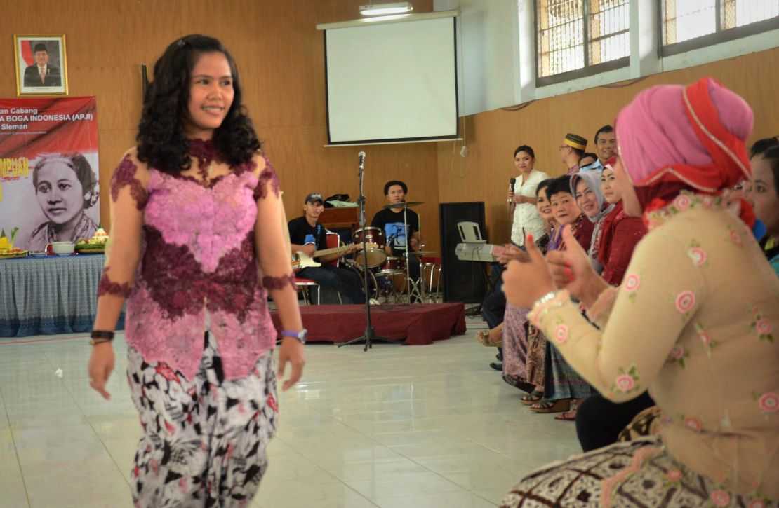 Mary Jane Veloso pictured at Yogyakarta prison on April 21, 2015.
