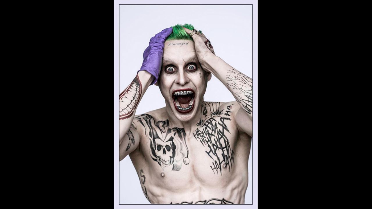 Jared Leto's disturbing take on the Joker in "Suicide Squad" set fire to social media.