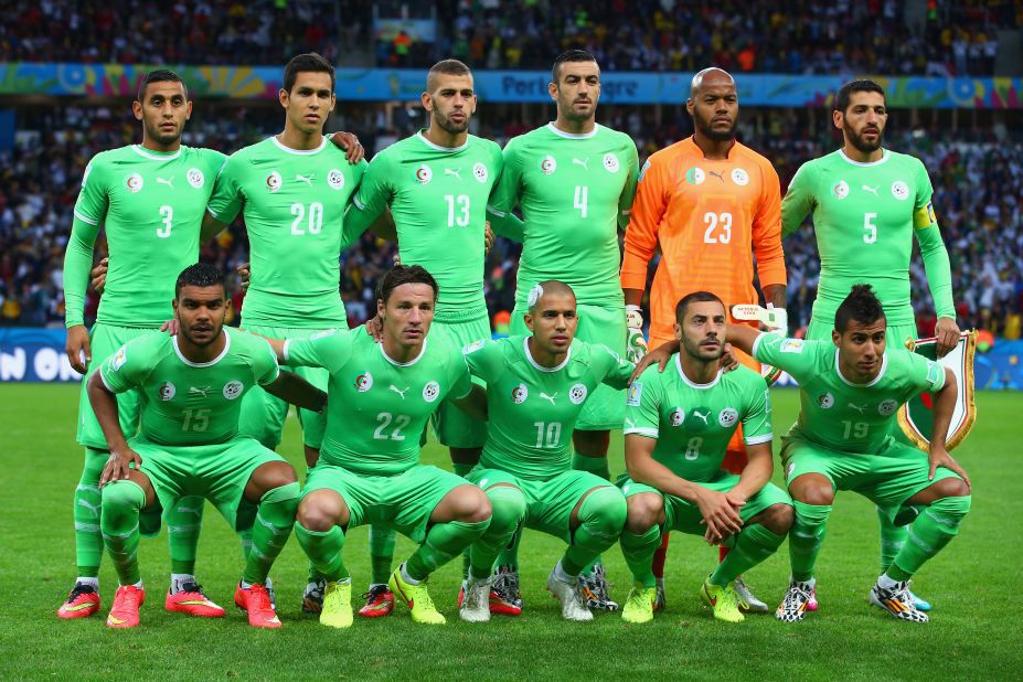 Algeria's national team is one of the strongest in Africa and is currently ranked ranked 21st in FIFA's world rankings. Despite being one of the favorites for this year's Africa Cup of Nations, it crashed out in the quarterfinals.