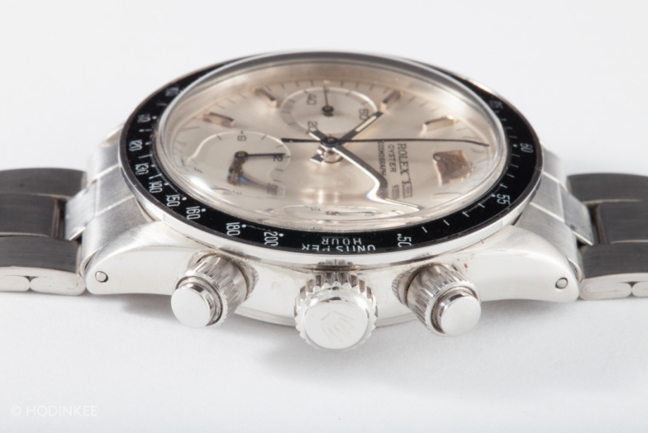 This particular watch was previously owned by Eric Clapton.