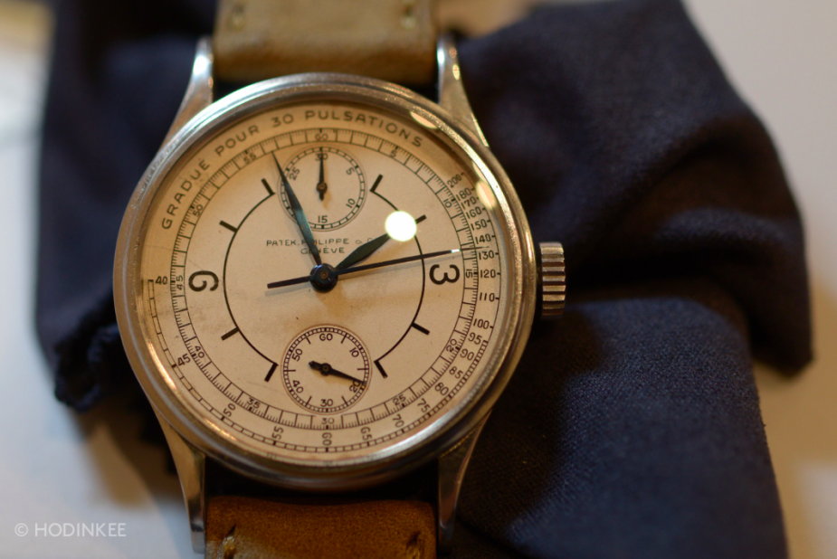 The other existing watch of this type sits inside the Patek Philippe museum in Geneva.