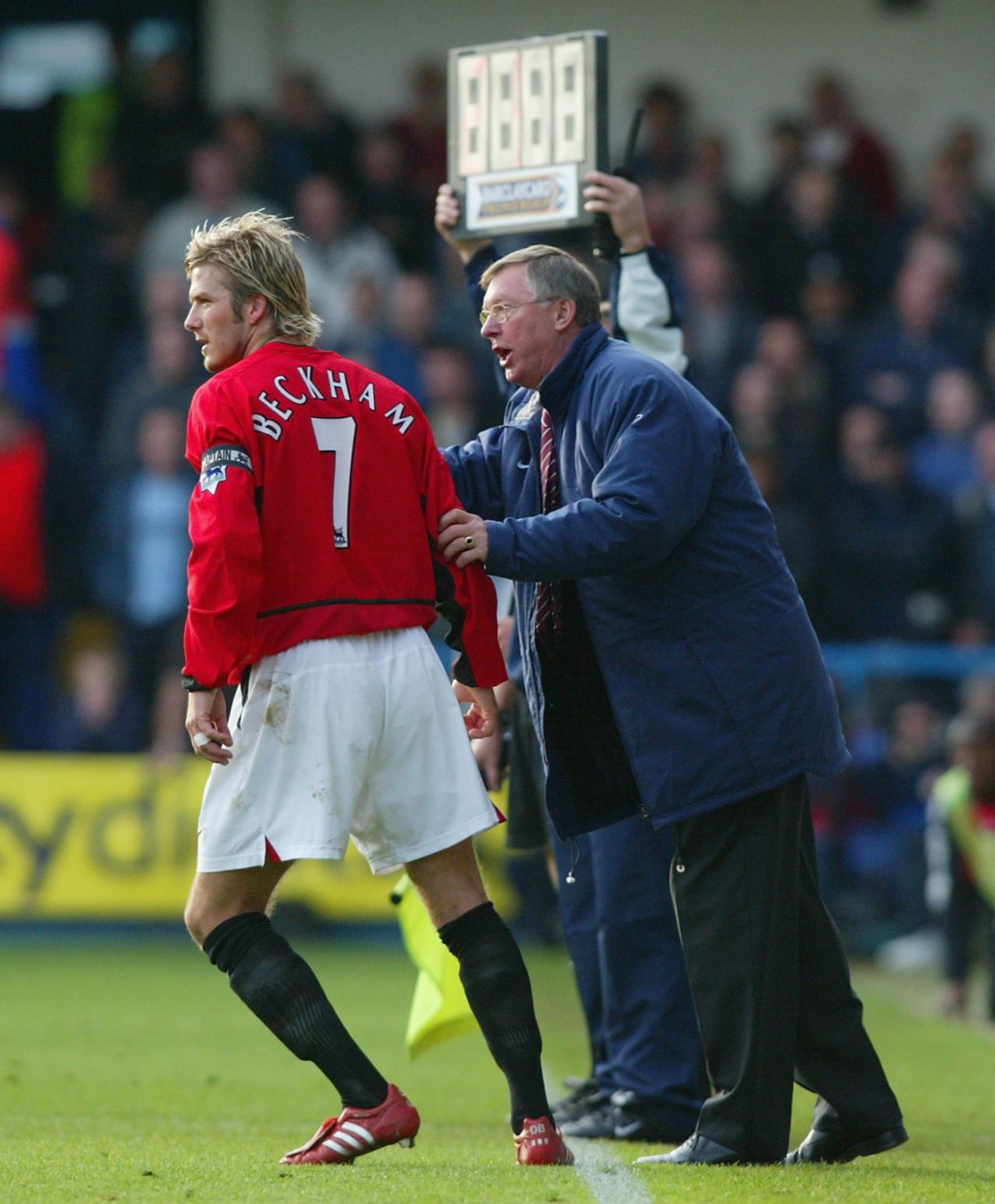 Alex Ferguson brought Beckham into United's first team as part of the now venerated "Class of '92" youth side. They won six Premier League titles together but their relationship deteriorated as Beckham's celebrity persona blossomed -- and the Scottish manager's infamous kicking of a boot into the player's head in the Old Trafford dressing-room after an FA Cup defeat in 2003 precipitated his move to Real Madrid.