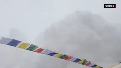 Mt. Everest Avalanche caught on camera