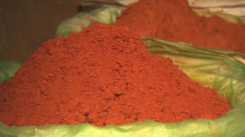 Many of Ethiopia's rich stews are seasoned with berbere, a heady spice mix that blends garlic, red pepper, coriander, cloves and a variety of other ingredients. Tibs, a beef or lamb stew, is made from a paste using berbere, onion and clarified butter.
