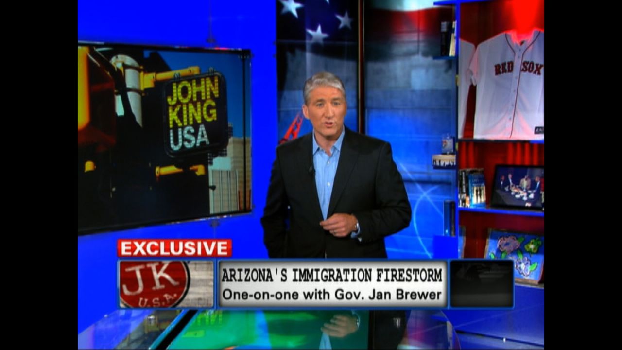 John King hosts a 2010 episode of "John King USA." King is CNN's chief national correspondent and anchor of "Inside Politics." He's reported from every state and more than 70 countries.