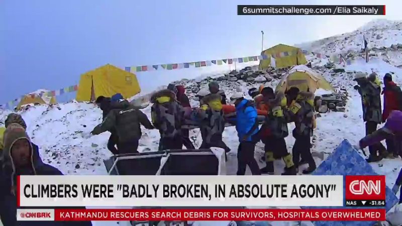 Avalanche Survivors Stranded At Mount Everest | CNN