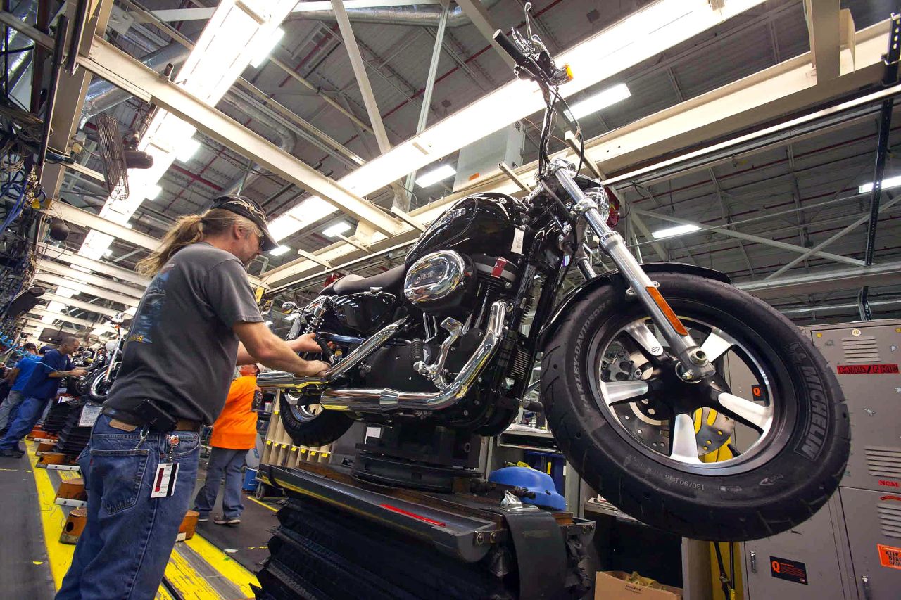 Harley Davidson's Kansas City plant shows visitors the complete assembly of its dream machines. The Steel Toe Tour is $35.