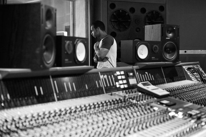 Soul songwriter and producer Esco Williams is tipped to be the next big thing. McDonnell captured him in the studio. 