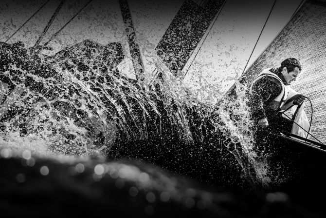 "The weather was perfect all week, with great wind conditions and big waves. Finally, I was able to immortalize in one instant all the great moments experienced during that week," Pedro Martinez said of his photo taken at the RC44 Cascais Cup in Portugal.