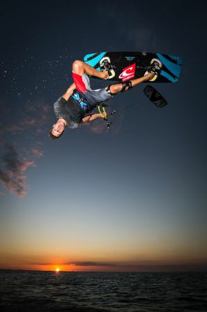 Kevin Langeree is one of the world's leading kiteboarders and has taken the sport to new dimensions with his urban adventure in Amsterdam.
