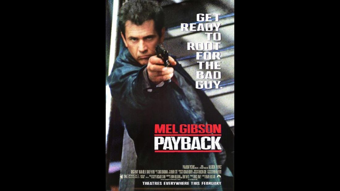 <strong>"Payback" (1999)</strong>: Mel Gibson portrays a man who plots revenge after being betrayed by those he loves. <strong>(Amazon Prime) </strong>