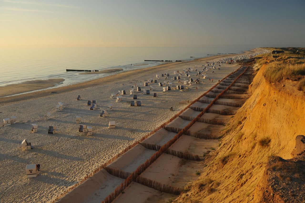 Along the German coastline, there's a large FKK beach at Kampen on the vacation island of Sylt. Popular with the rich and famous, it shows nudism is acceptable across Germany's social scale. 