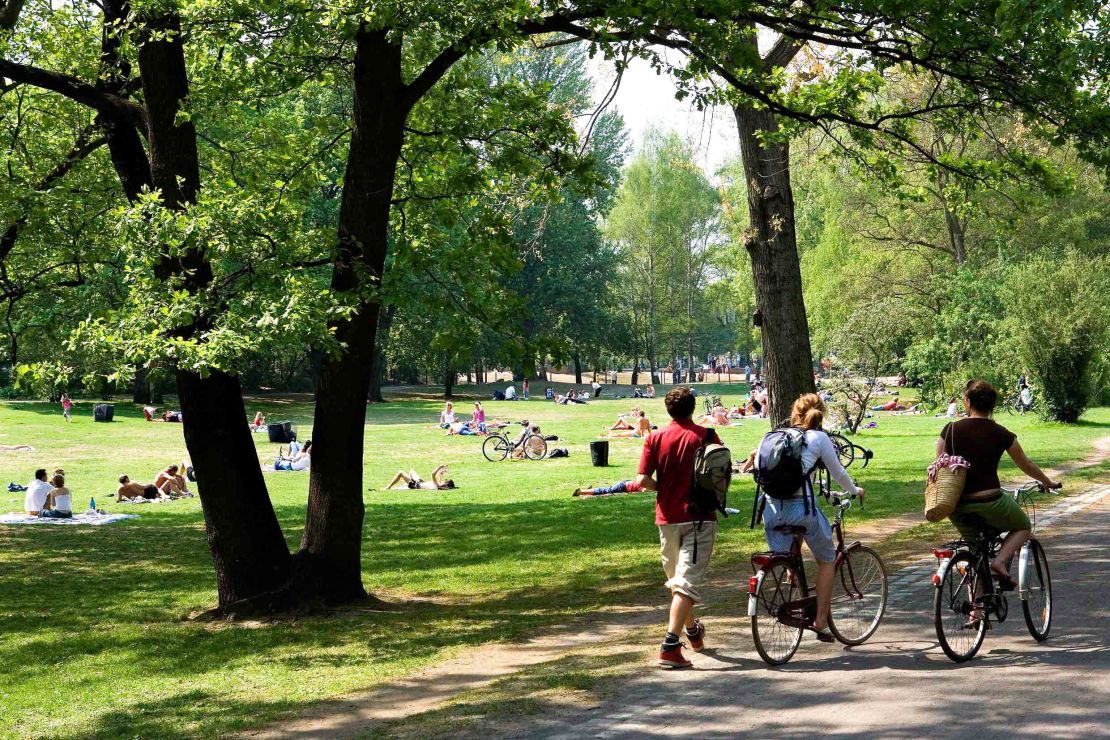 Tiergarten Park is another public park in Berlin with designated areas to go nude. 