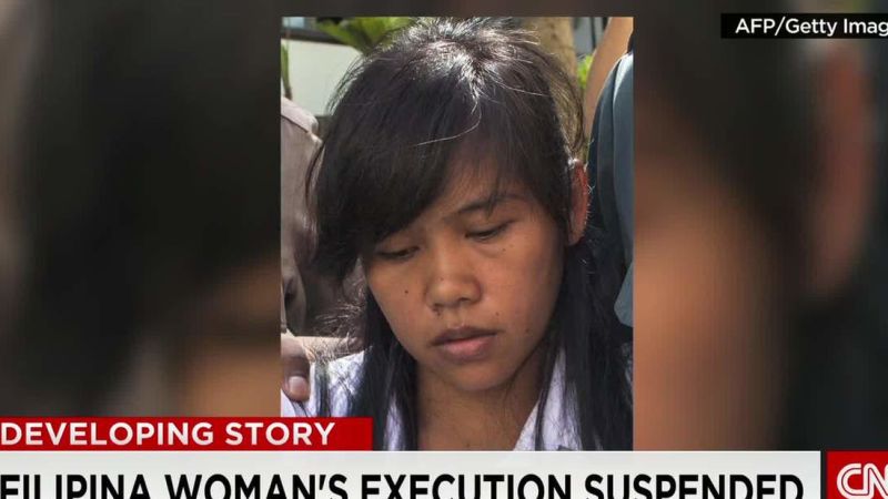 Filipina woman’s execution suspended | CNN