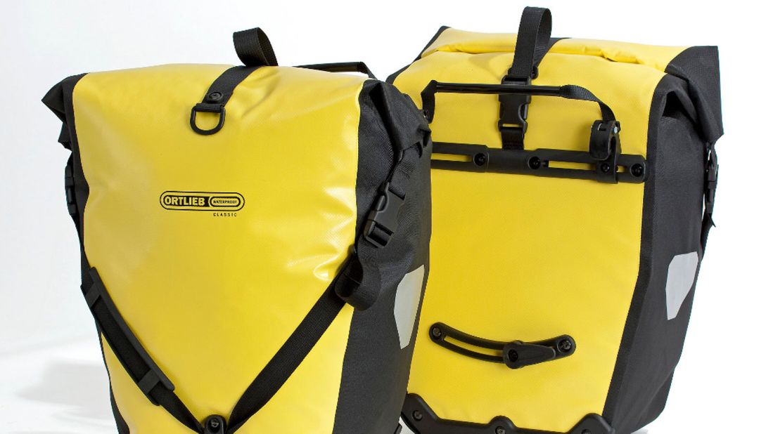A good set of panniers -- Beaumont recommends watertight Ortlieb roll-tops -- should carry everything the round-the-world cyclist needs.