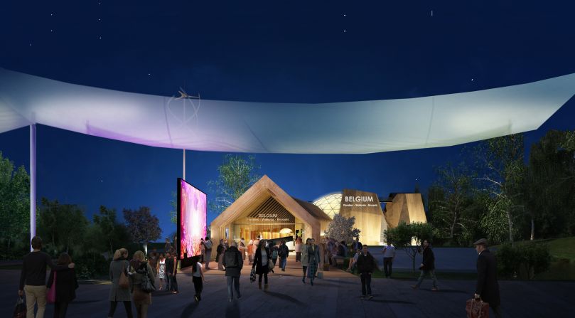 Strong on identity, <a  target="_blank" target="_blank">Belgium's</a> exhibition area will offer wandering visitors the comforts of famous national treasures such as chocolate and fries, as well as outstanding craft beers, while pushing the theme of sustainability as its main focus.