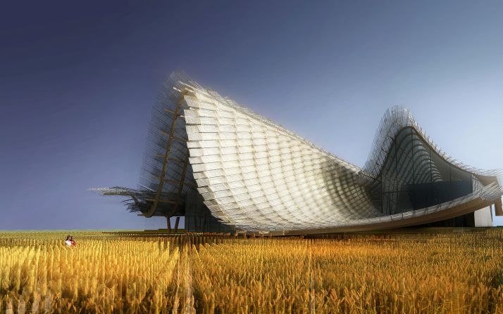 The magic of a crop coming to life and the production paths of traditional foods such as tofu take center stage in <a  target="_blank" target="_blank">China's</a> pavilion, which glorifies agriculture. Notably, this structure is China's first ever self-built exhibition space at a Universal Exposition.