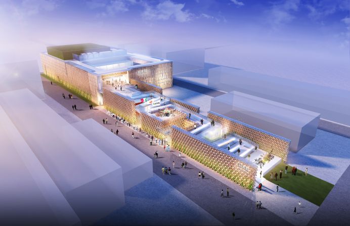 It's widely know that <a target="_blank" target="_blank">Japan</a> has one of healthiest food cultures in the world, drawing heavily on fish and vegetables. This will be a central theme in the pavilion, which sports a design that takes inspiration from Kyoto's traditional houses.