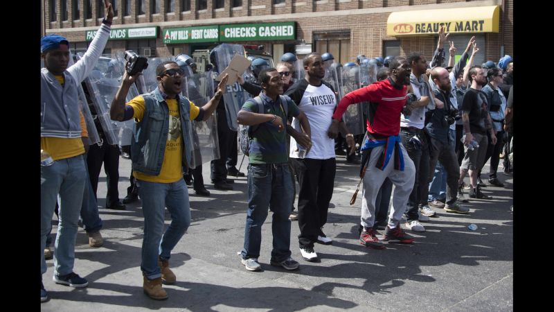 Baltimore Protests Turn Violent; Police Injured | CNN