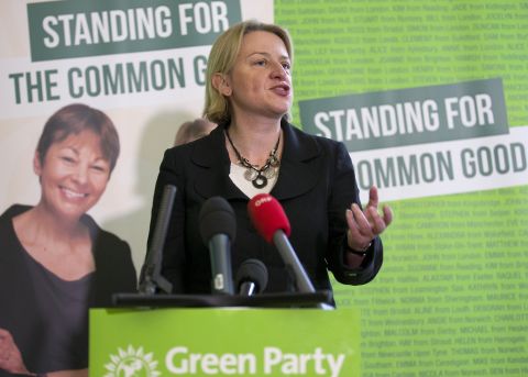 Natalie Bennett is the leader of the Green Party of England and Wales.