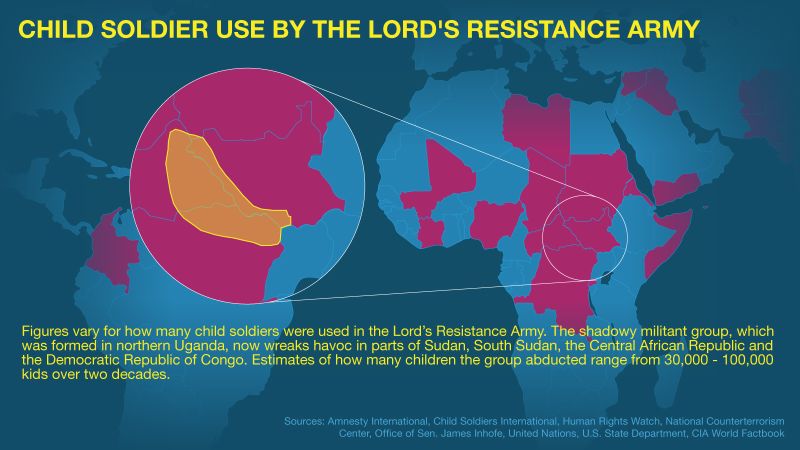 Child Soldier Use Around The World CNN   150429151818 Child Soldiers Map 3 