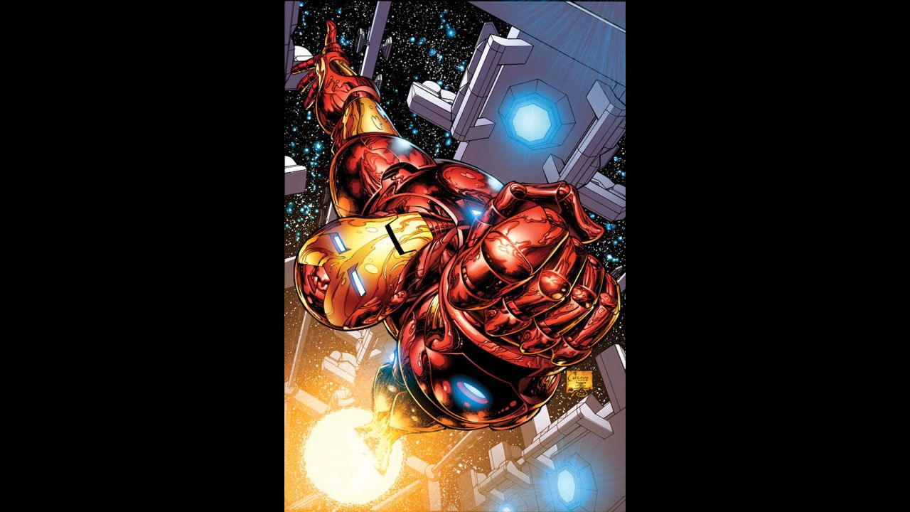 Iron Man was a popular character in the Marvel world.