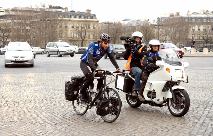 Beaumont sums up the joy of bike travel: "The unknown around the corner. And that at the speed of a bike you see so much, but experience it all, unlike any other mode of transport."