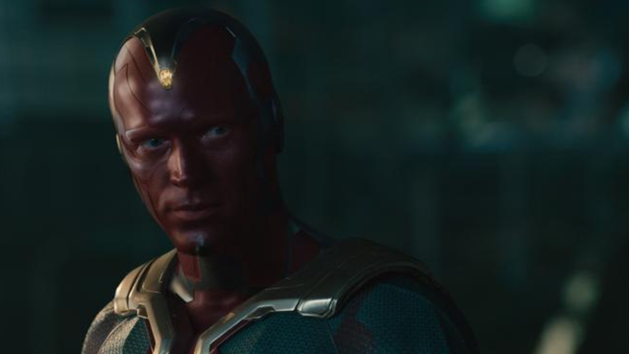 Paul Bettany, who has voiced Tony Stark's computer, JARVIS, for years, finally takes a role onscreen as the Vision.