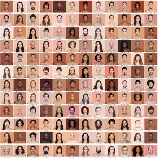 Photographer <a href="http://edition.cnn.com/2015/05/07/world/gallery/angelica-dass-pantone-skin-tone/index.html" target="_blank">Angelica Dass</a> says she doesn't believe she'll ever capture every shade of human skin. But after shooting 2,500 portraits she has come closer than any other person to cataloging how far the spectrum of human skin extends. 