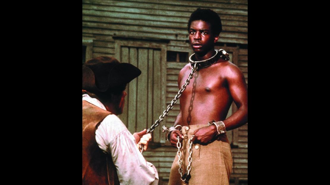 Actor LeVar Burton portrayed Kunta Kinte in the 1977 miniseries "Roots."
