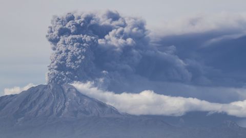 Calbuco Volcano erupts again on April 30. The explosion was described as smaller than the eruptions on April 22 and April 23, CNN Chile said.