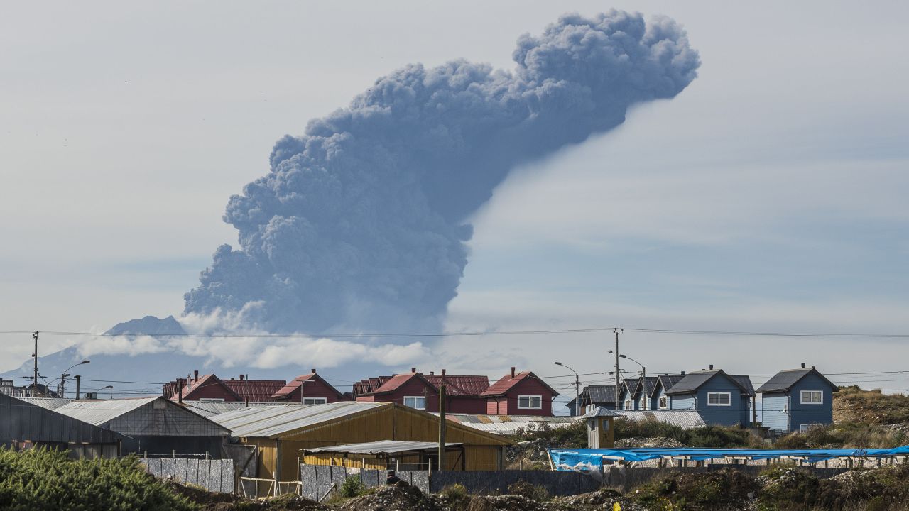 A thick plume pours from the Calbuco Volcano near Puerto Montt, Chile, on Thursday, April 30. The volcano erupted again Thursday, marking the third time since last week. <a href="http://www.cnn.com/2015/04/30/world/chile-calbuco-volcano/">About 1,500 people were evacuated</a> this time, an Interior Ministry official said. The eruptions at the Calbuco are the first in more than four decades.